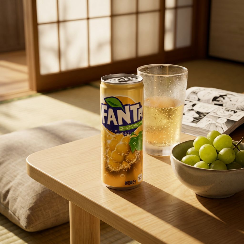 Fanta Giappone Uva Dorata