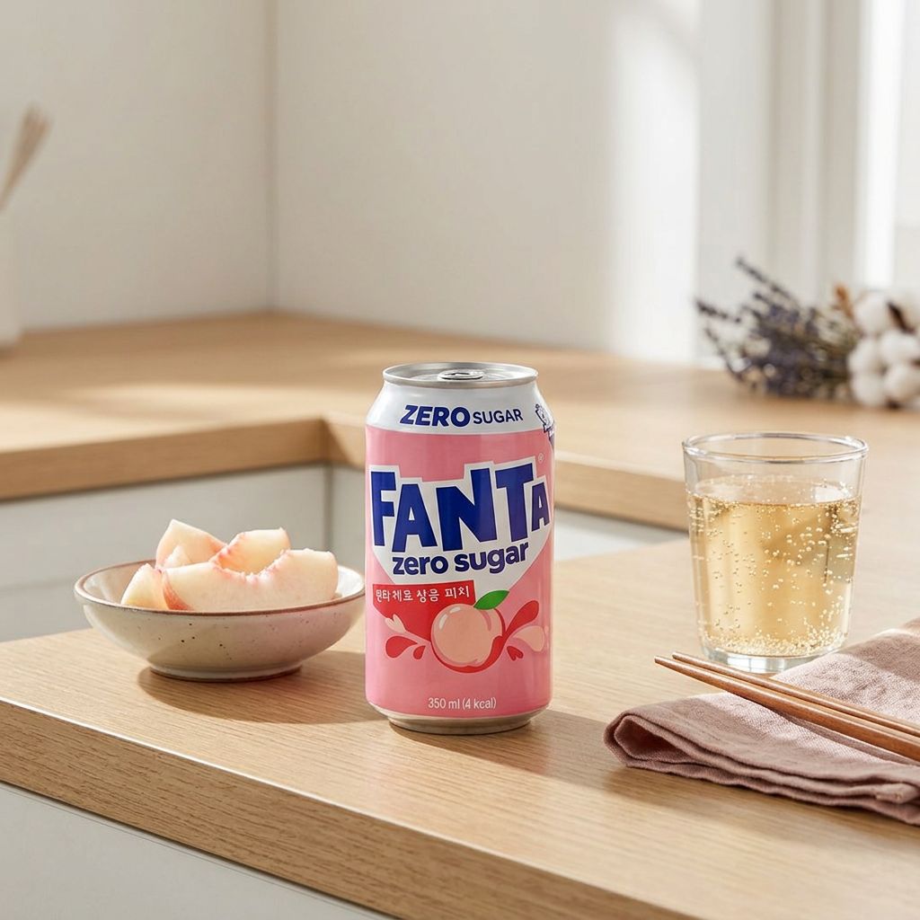 Fanta Corea Zero Zucchero Pesca