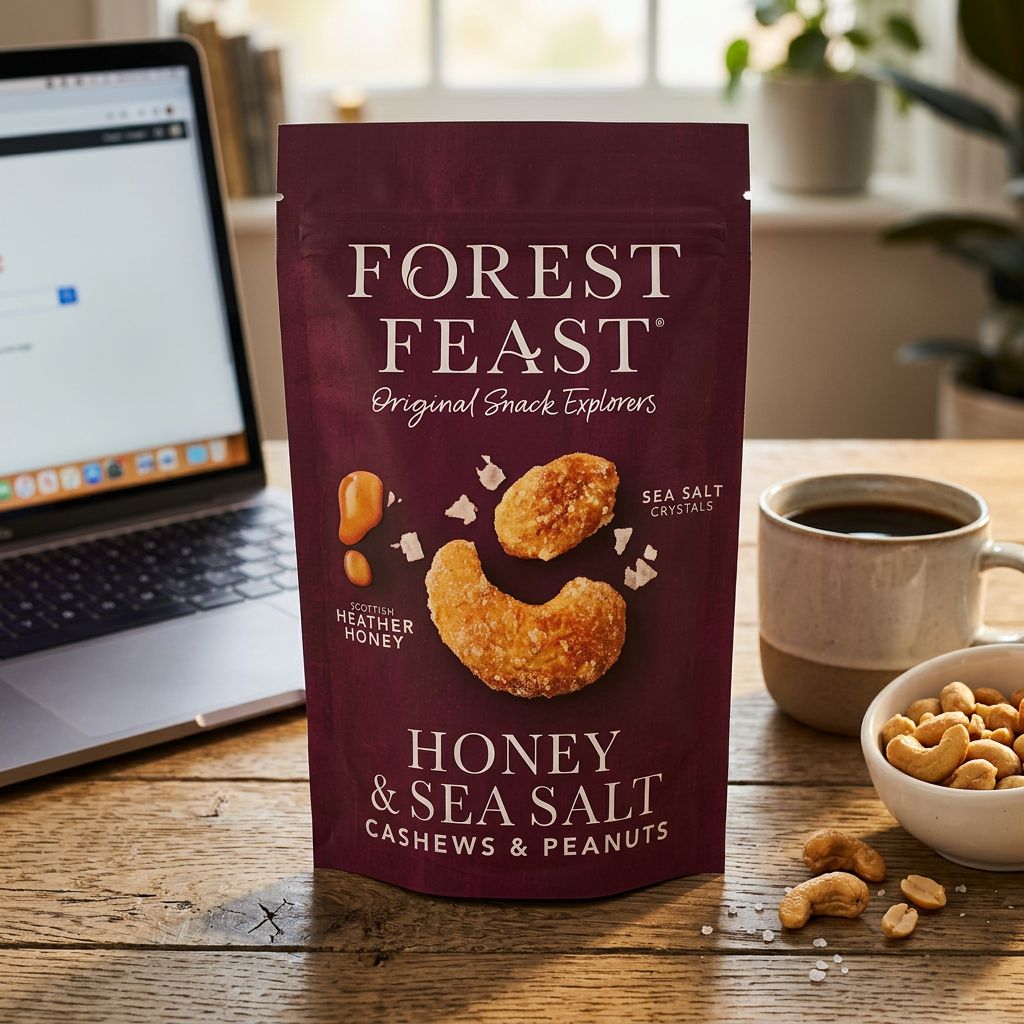 Forest Feast Anacardi & Arachidi Tostati Miele & Sale Marino