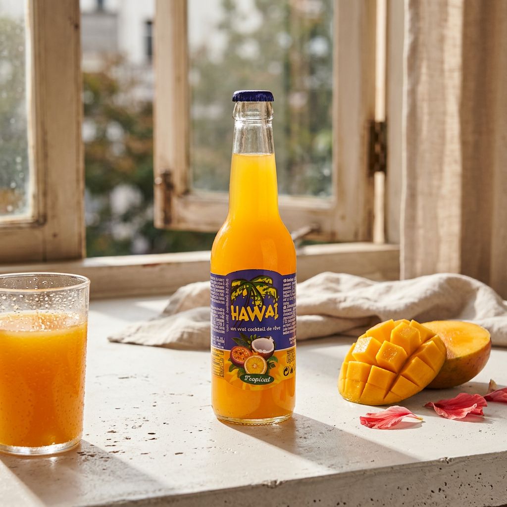 Hawaï Bottiglia di Vetro Tropicale