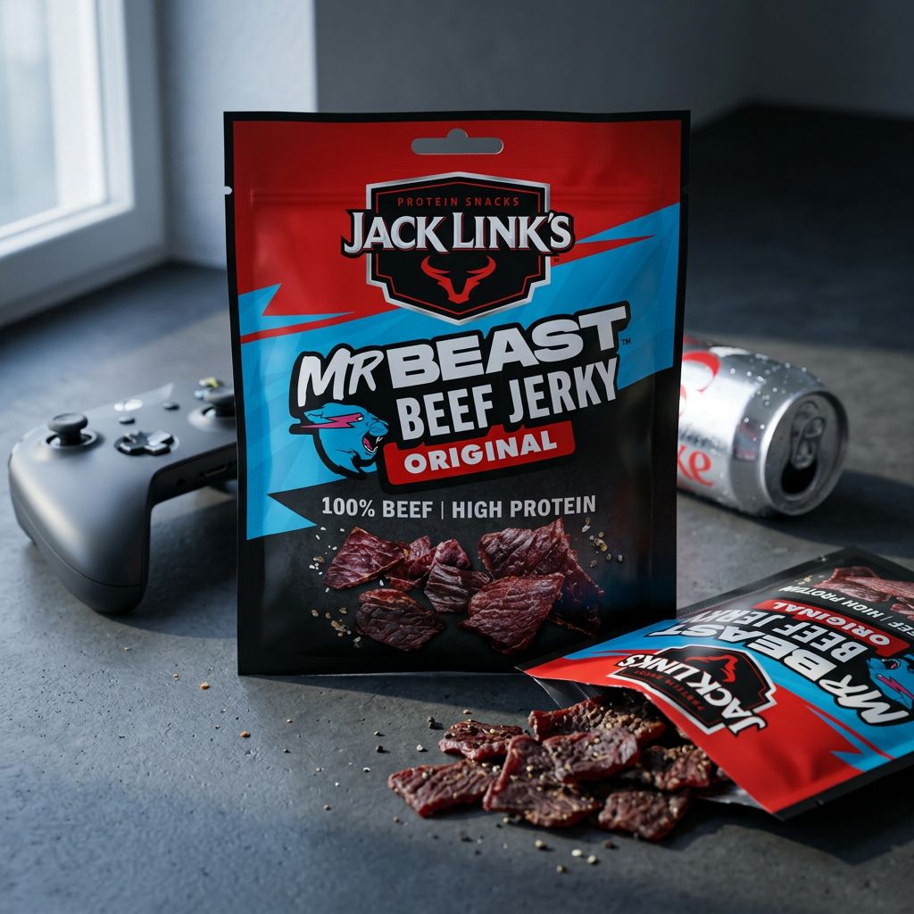 Jack Link's ft Mr Beast Beef Jerky Originale