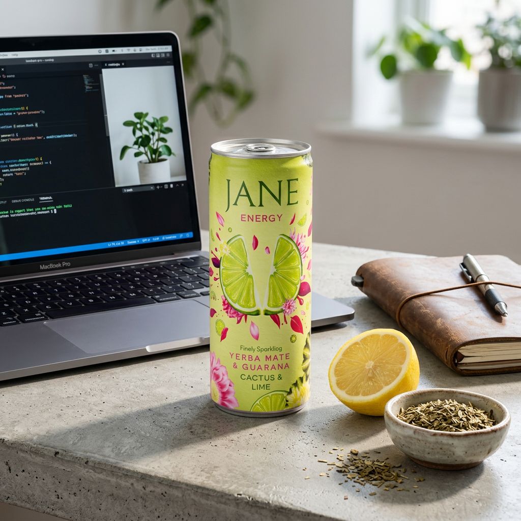 Jane Energy Yerba Mate e Guaranà