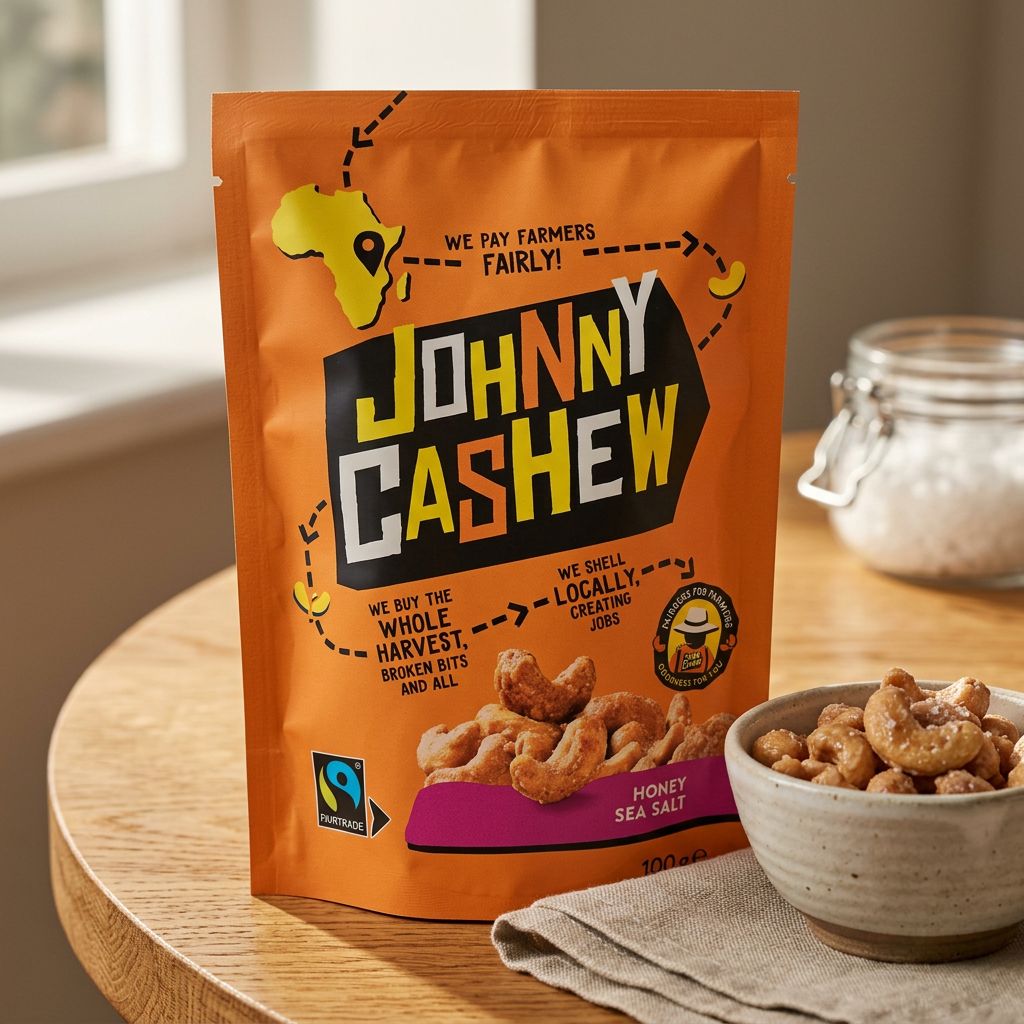 Johnny Cashew Miele e Sale Marino
