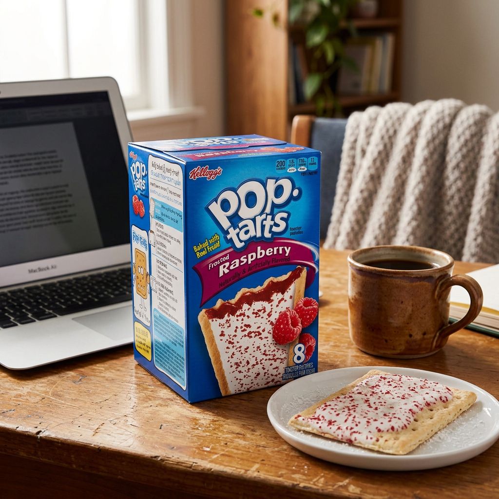 Kellogg's Pop Tarts Glassati Lampone Grande