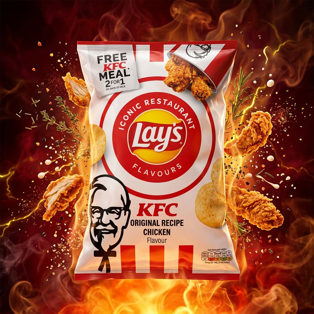 Lay's KFC Chicken, chips poulet frit épicé importées des États-Unis, disponible sur My American Shop