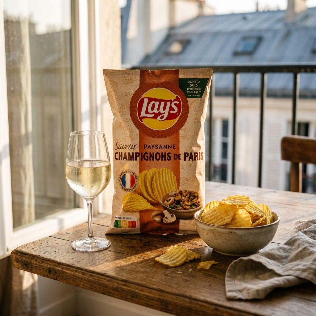 Lay's Paysanne Funghi di Parigi