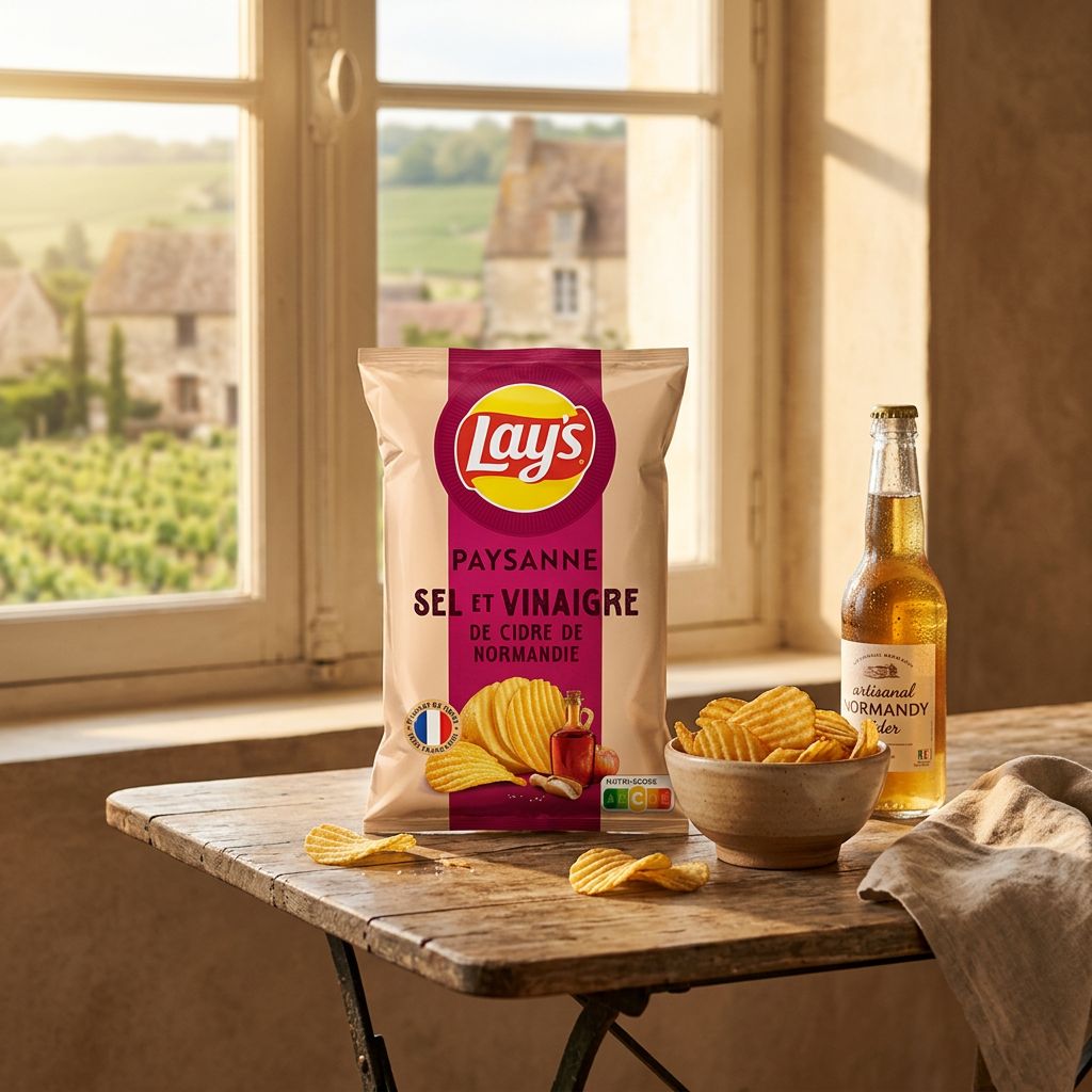 Lay's Paysanne Sale Marino & Aceto di Sidro della Normandia