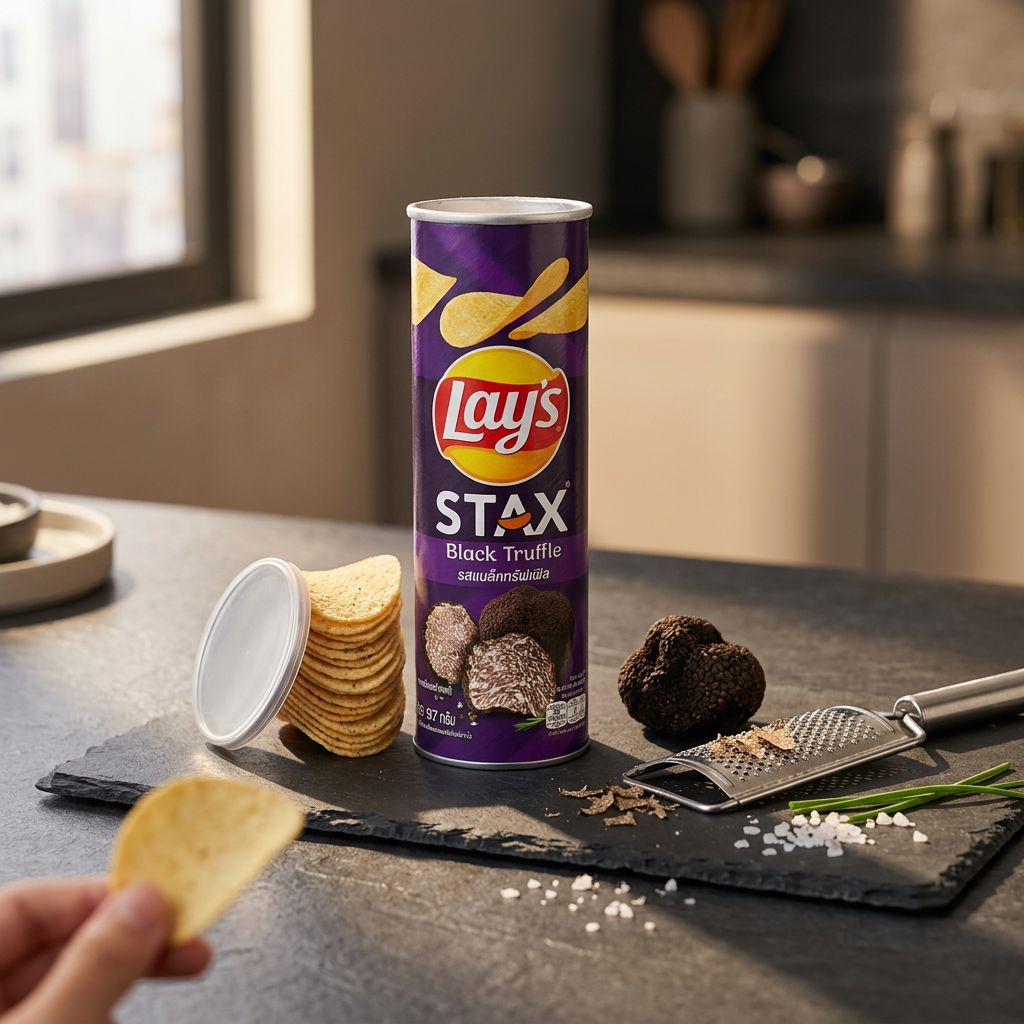 Lay's Stax Gusto Tartufo Nero