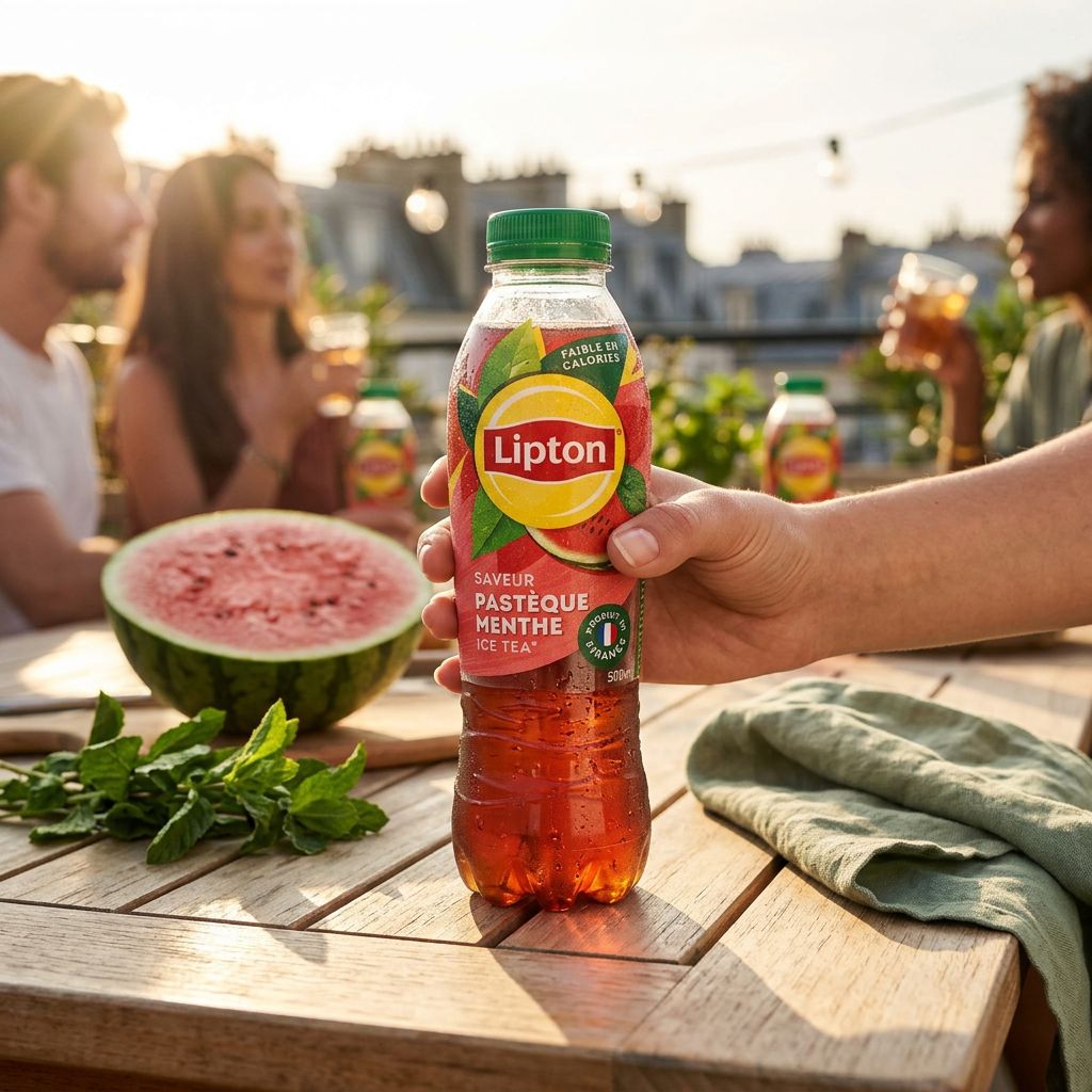 Lipton Ice Tea Bottiglia Anguria Menta