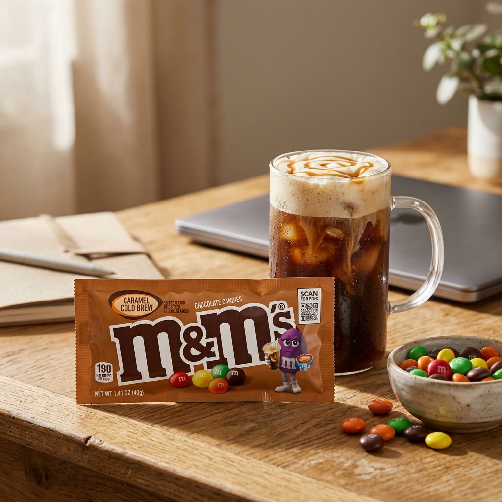 M&m's Caramel Cold Brew