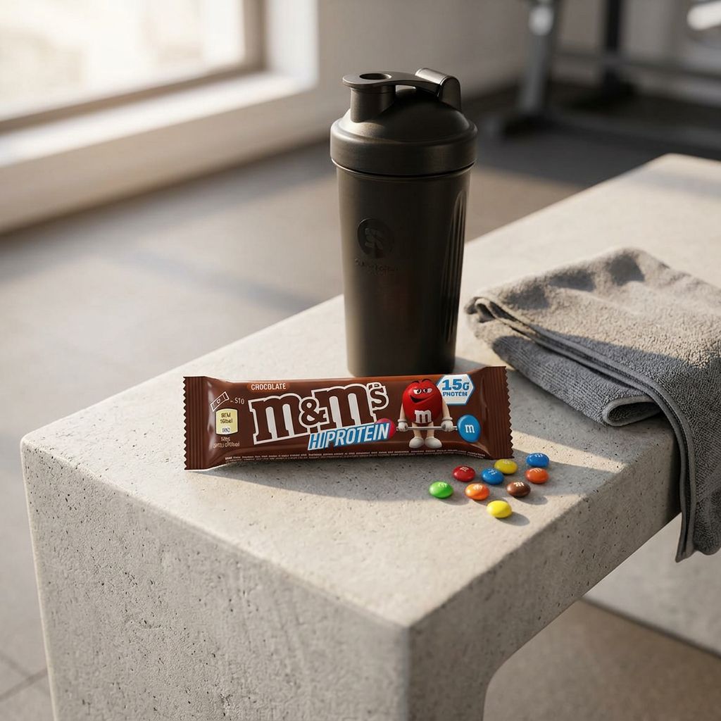 Barretta proteica M&m's al cioccolato