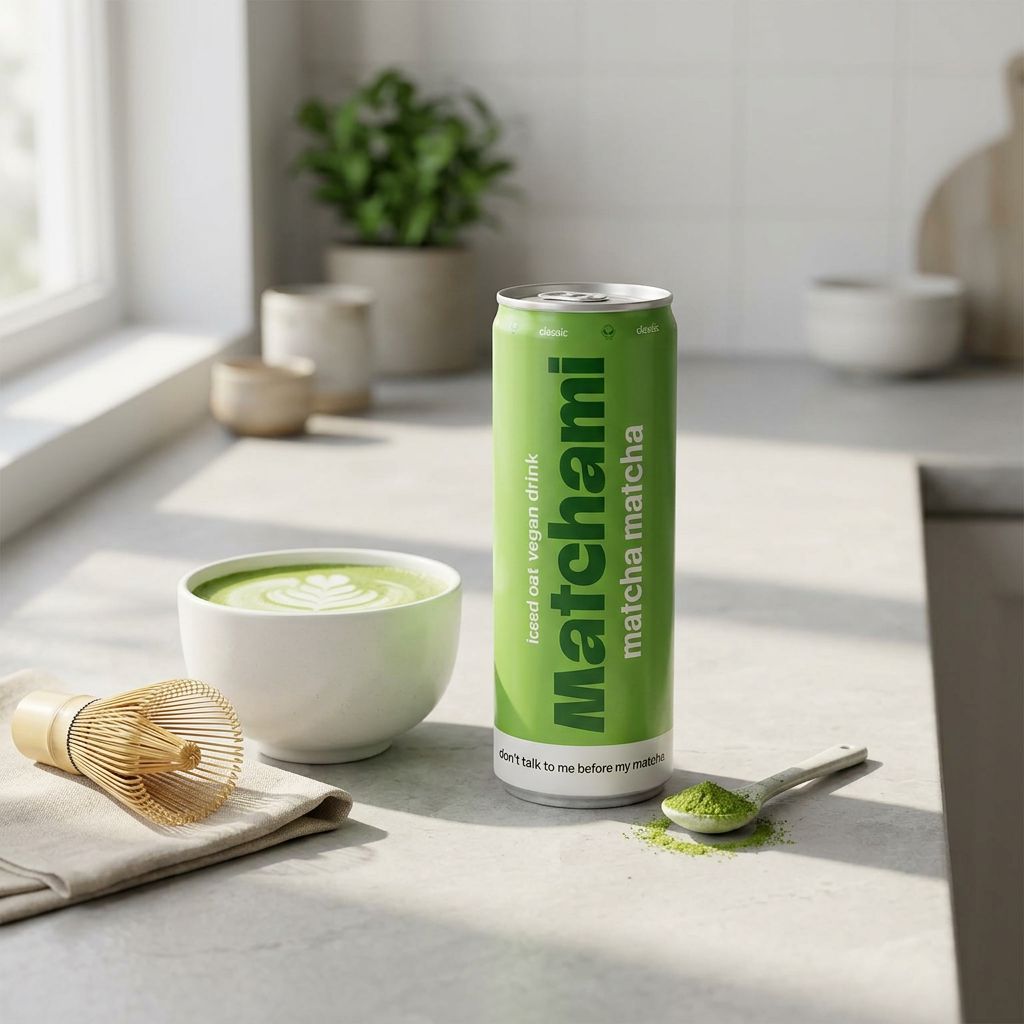 Matchami Matcha, poudre de thé vert japonais premium, format importé, disponible sur My American Shop