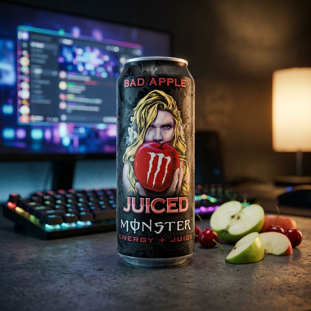 Monster PL Energy Bad Apple