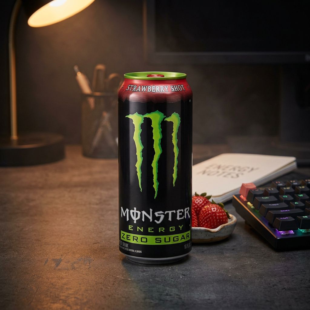 Monster Strawberry Shot Zero Zucchero