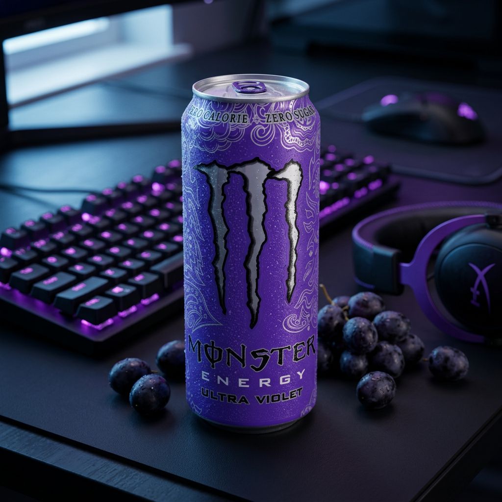 Monster Ultra Violet Zero Zucchero