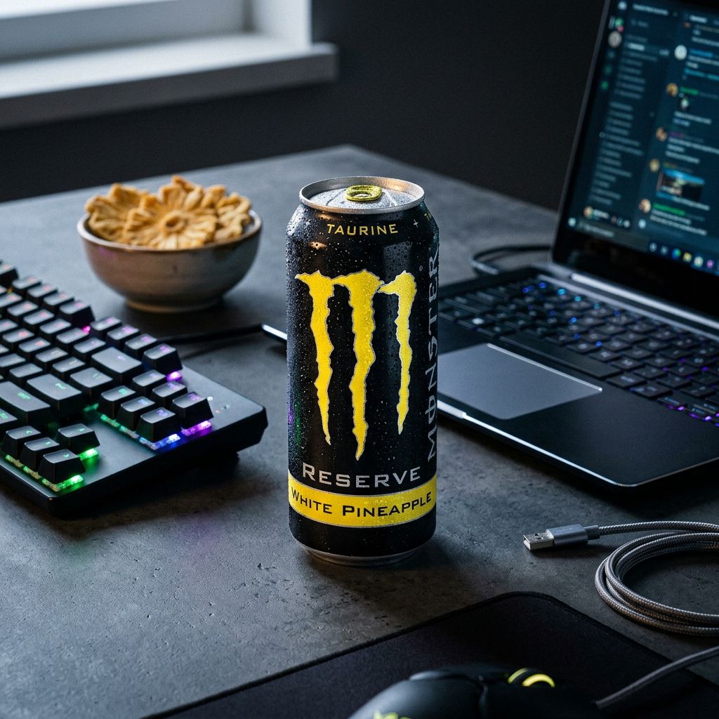 Monster energy Reserve Ananas Bianco