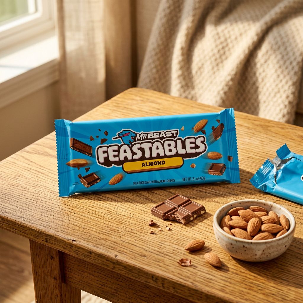 Mr Beast Feastables Cioccolato Mandorla