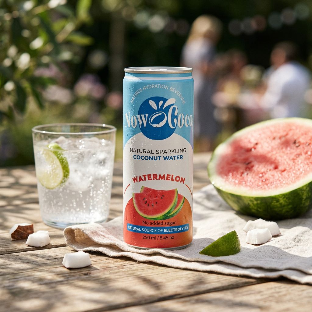 Now Coco Acqua di Cocco Frizzante Anguria