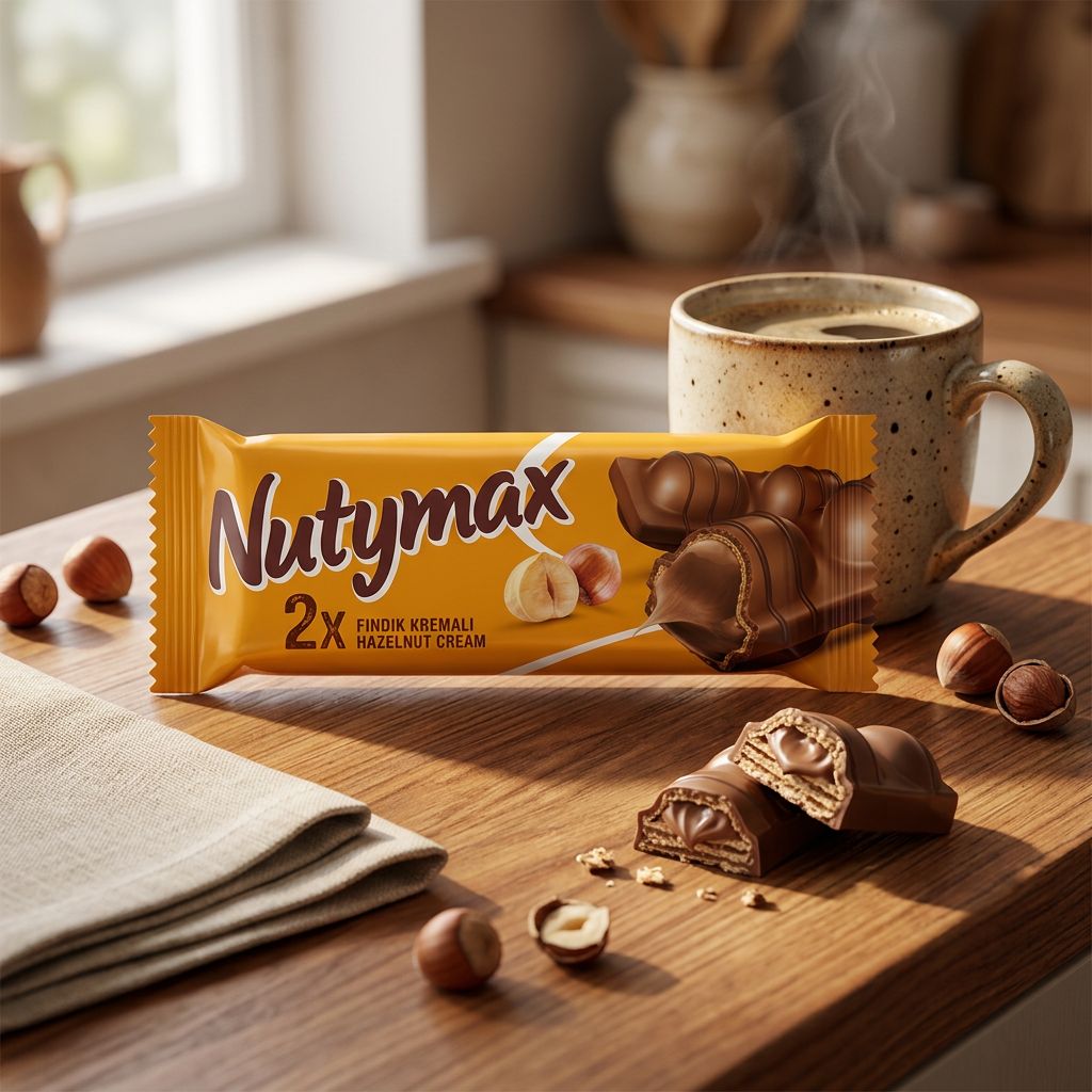 Nutymax Crema di Nocciole Cioccolato Wafer