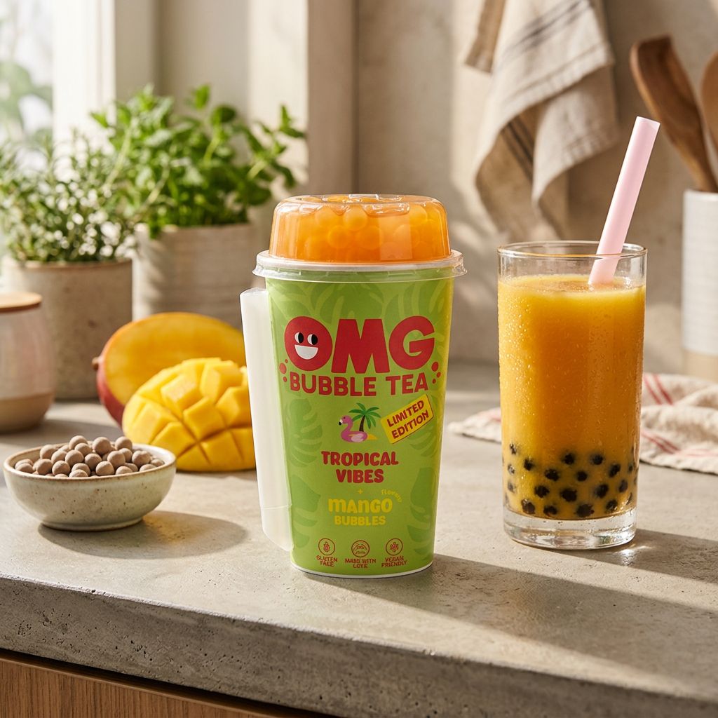OMG Bubble Tea Vibrazioni Tropicali Mango