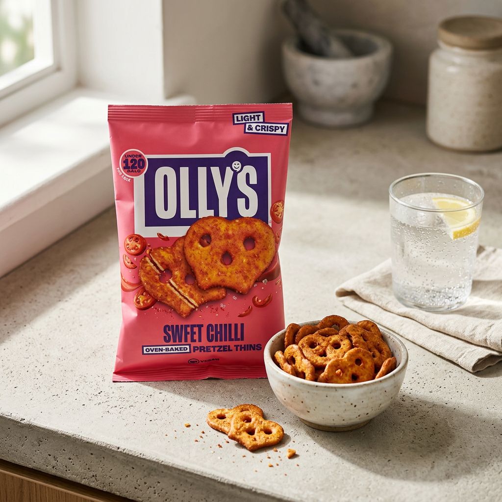 Olly's Pretzel Thins Dolce Peperoncino