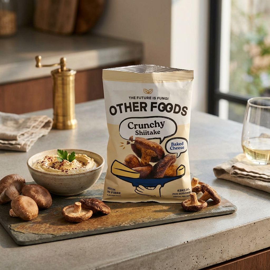 Altri alimenti Crunchy Shiitake Formaggio al Forno