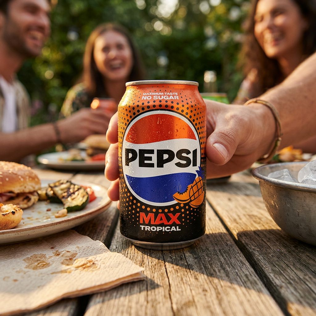 Pepsi Max Tropicale