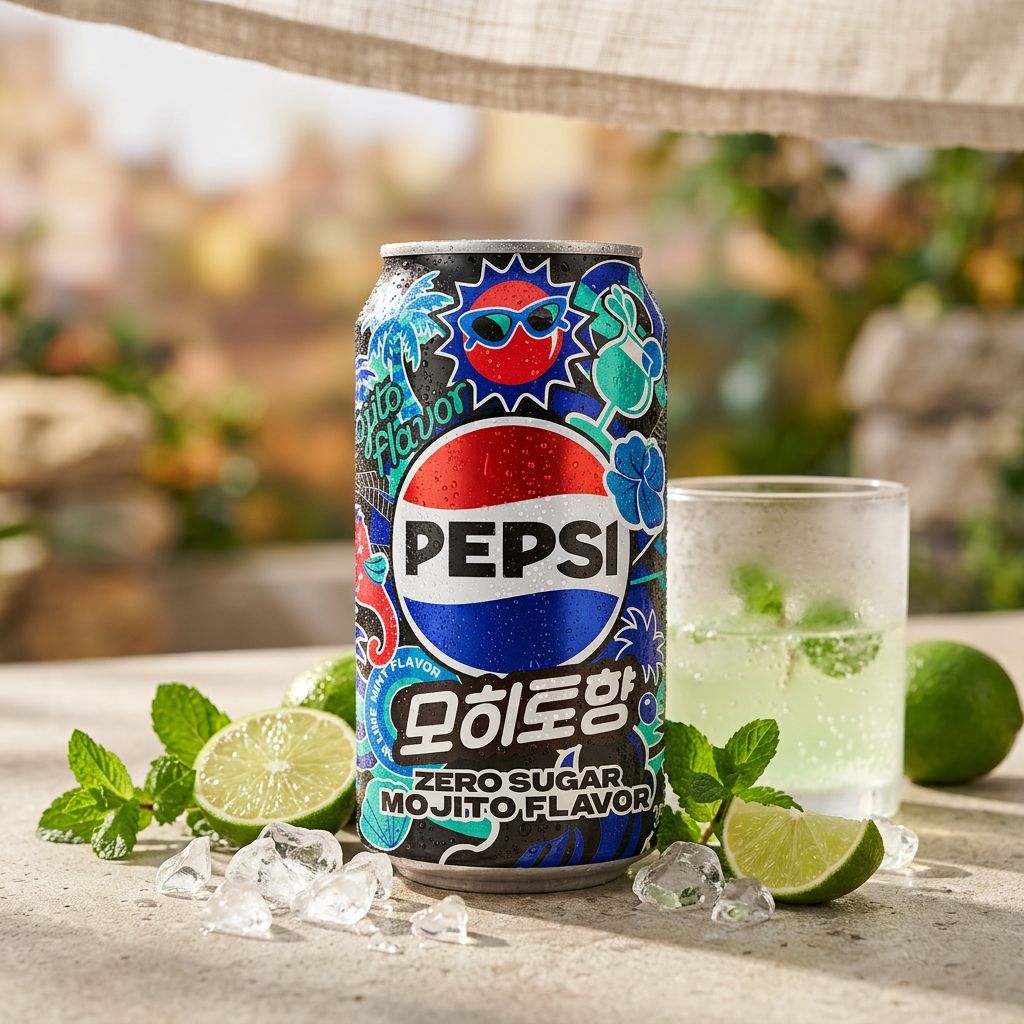 Pepsi Zero Zucchero Gusto Mojito