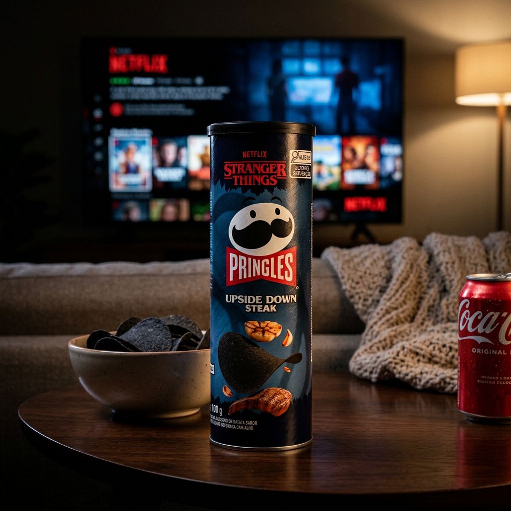 Pringles Netflix Stranger Things Upside Down Steak
