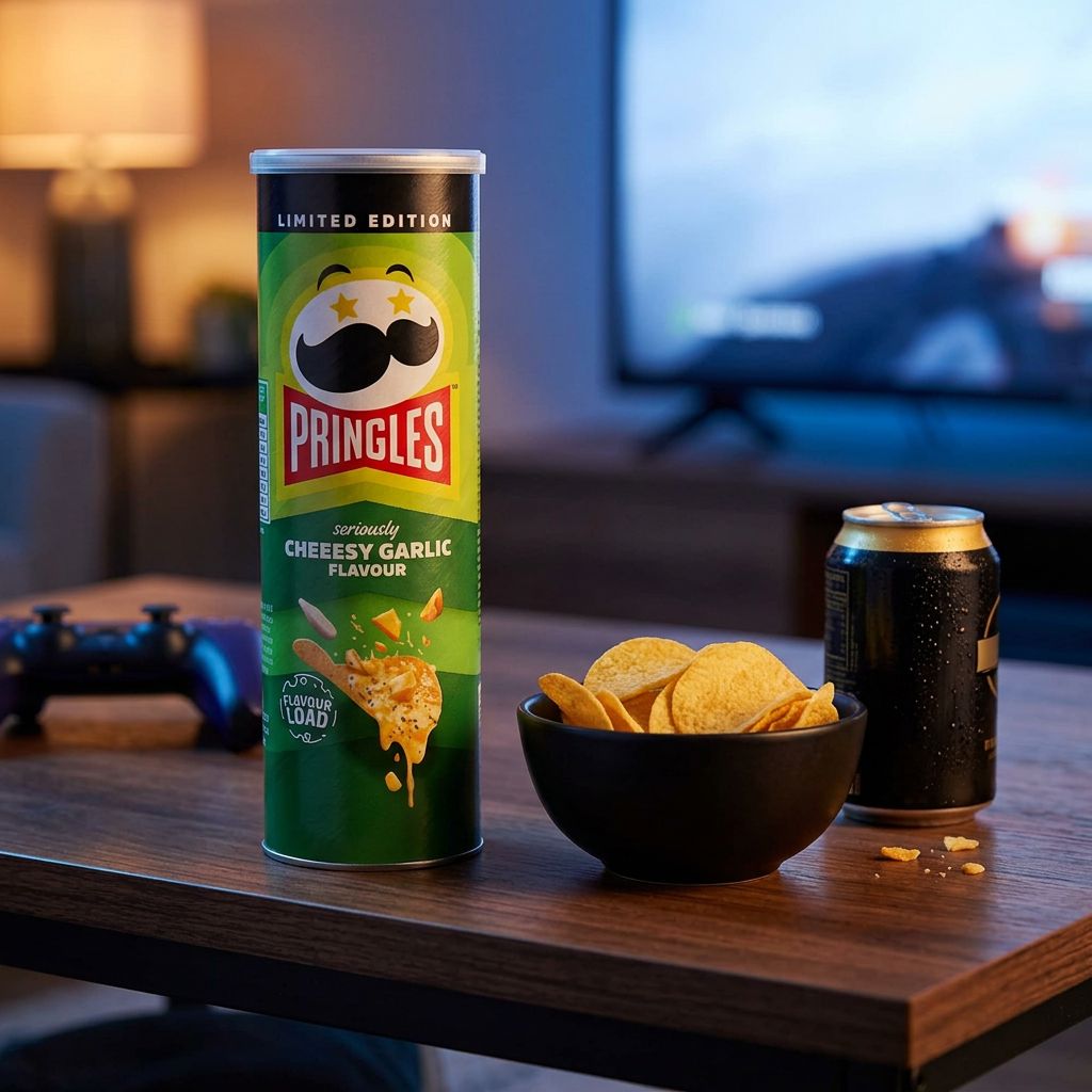 Pringles Ricche Formaggio e Aglio