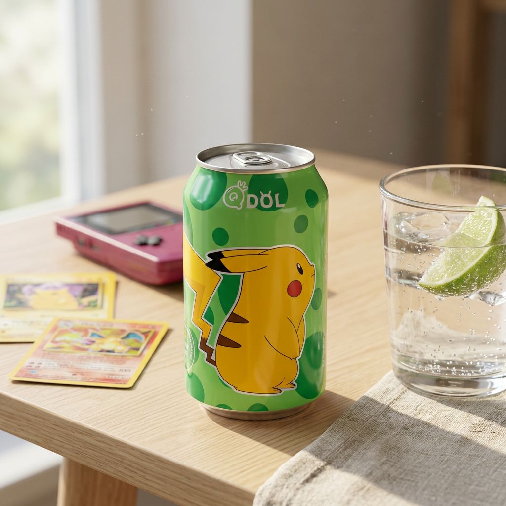 QDOL Pokemon Pikachu Acqua Frizzante Lime