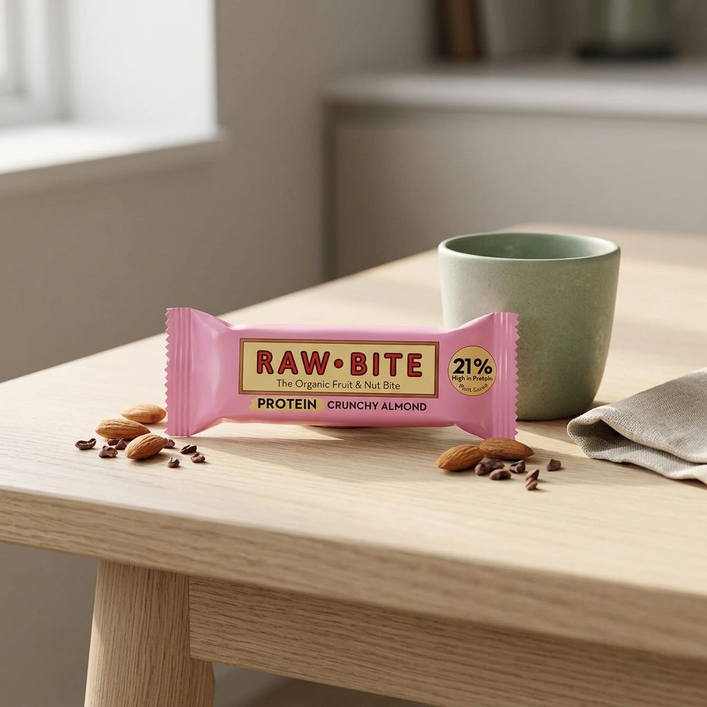 Rawbite Proteine Biologiche Croccante Mandorla