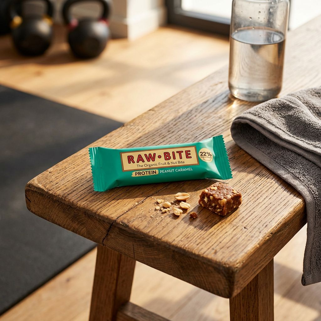 Rawbite Proteine Biologiche Arachide Caramello