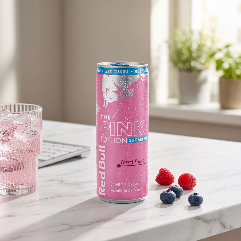 Red Bull CZ Energy The Pink Edition Wild Berry Senza Zucchero