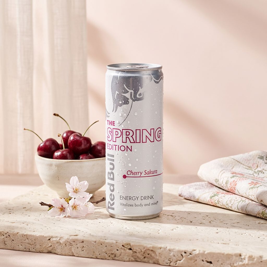 Red Bull Energy Drink Ciliegia Sakura