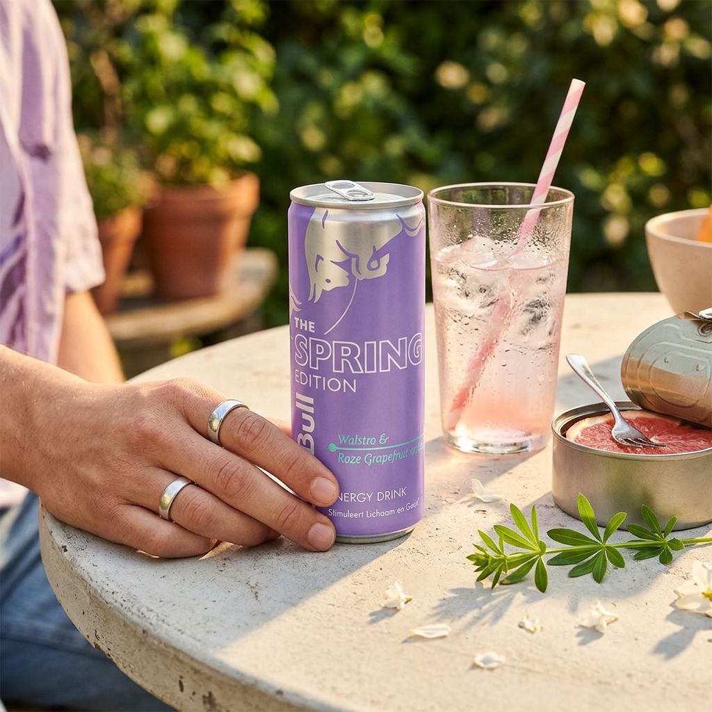 Red Bull Energy Drink Edizione Primavera Woodruff & Pompelmo Rosa