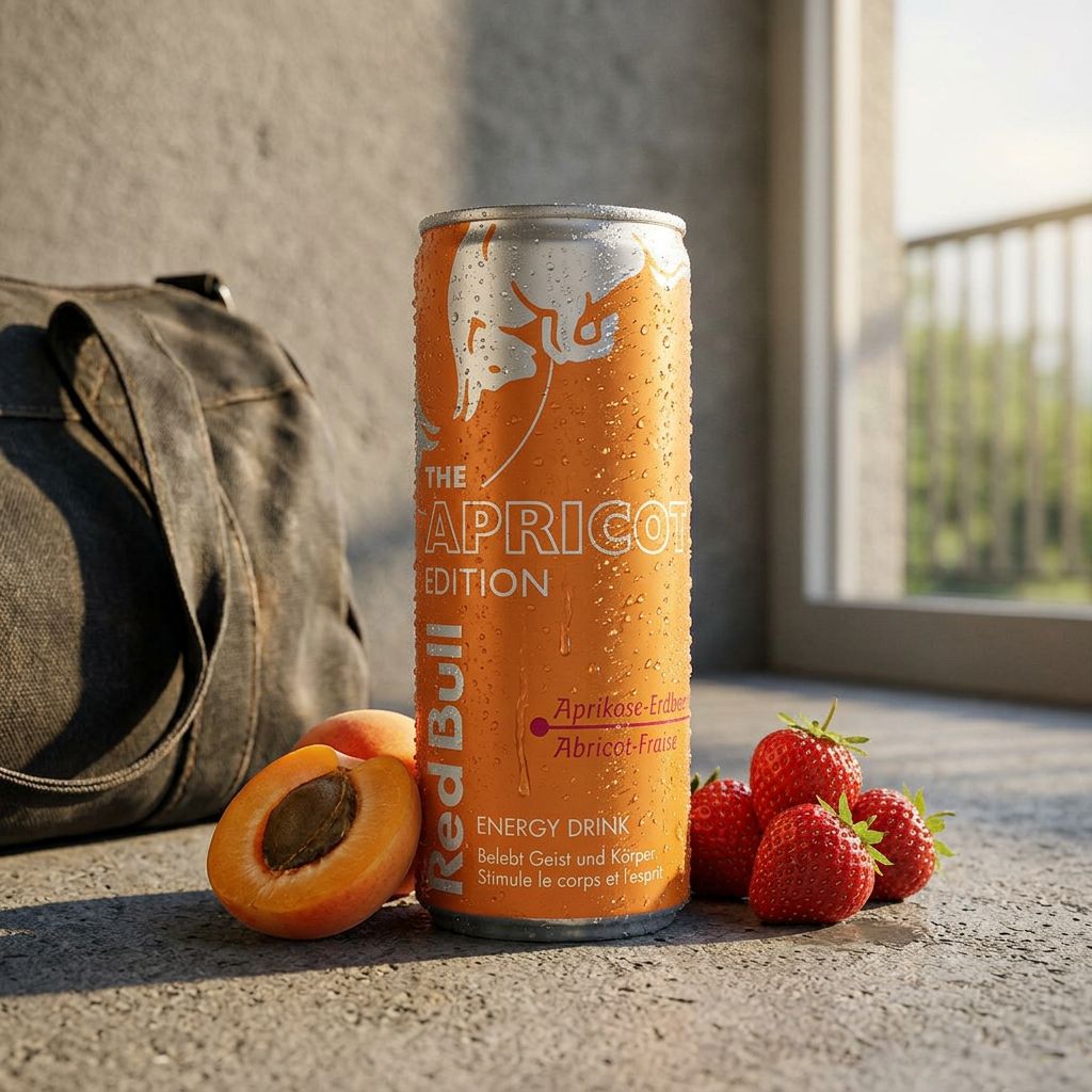 Red Bull Energy Drink The Apricot Edition Albicocca & Fragola