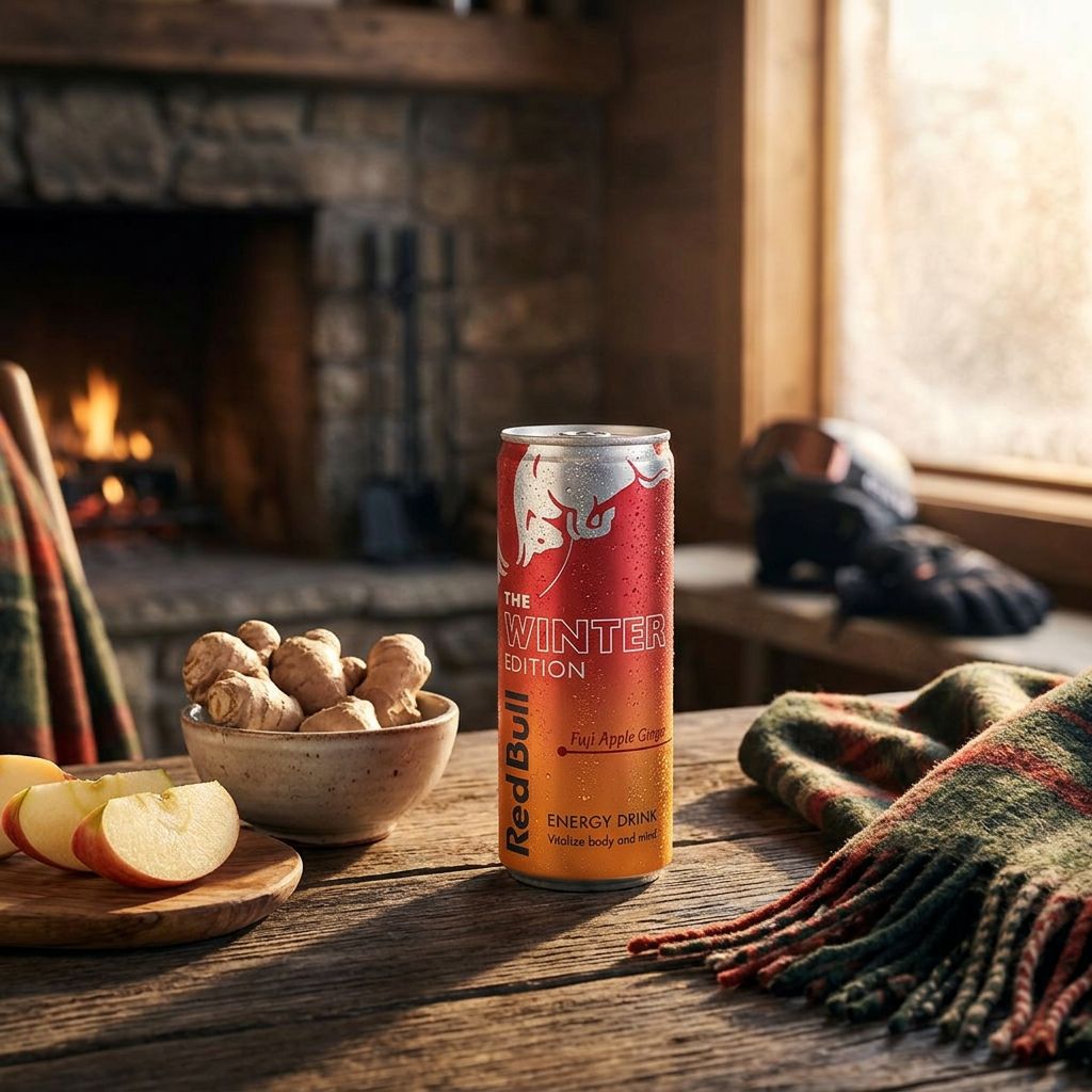 Red Bull Energy Drink The Winter Edition Fuji Apple Ginger
