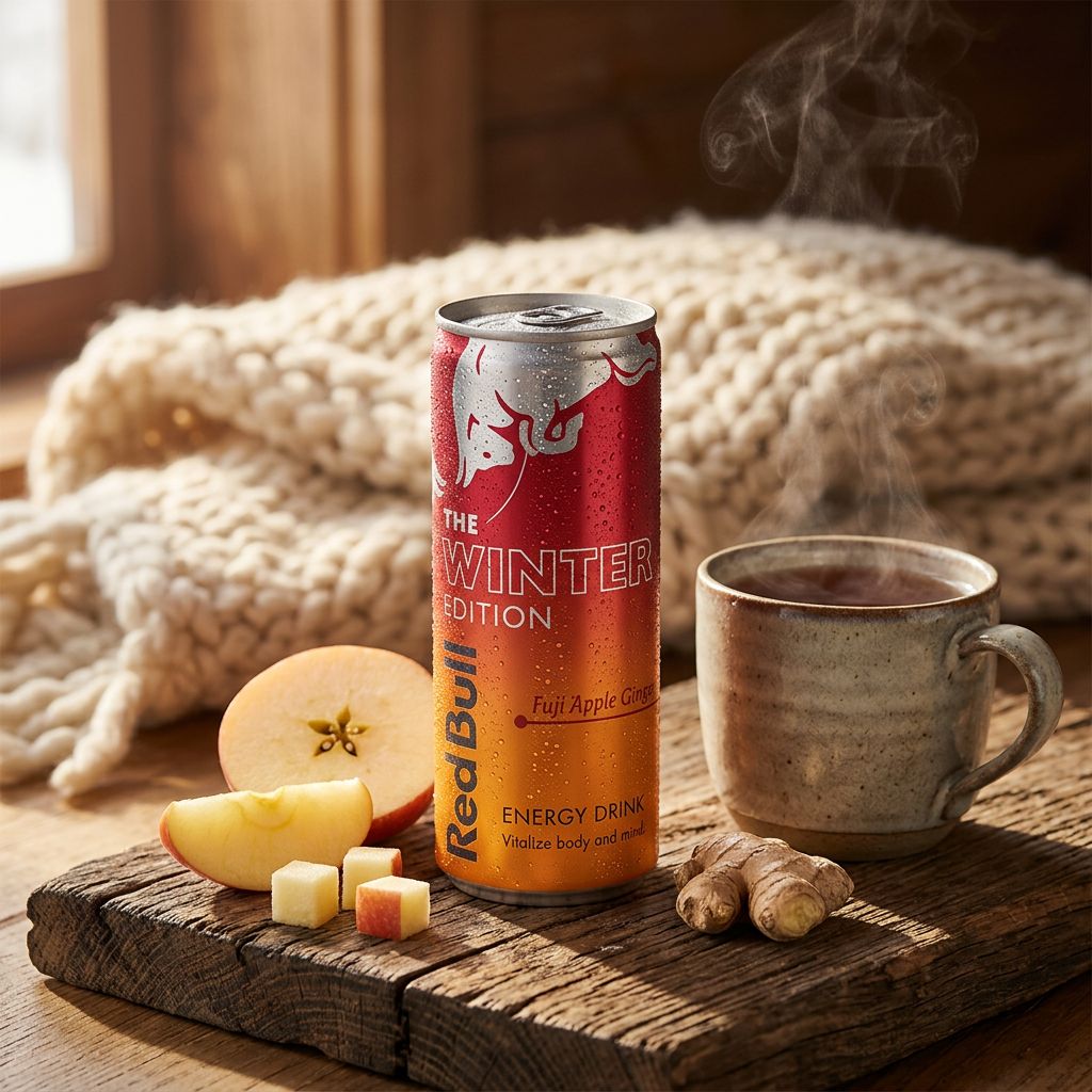 Red Bull Energy Drink Edizione Invernale Mela Fuji & Zenzero