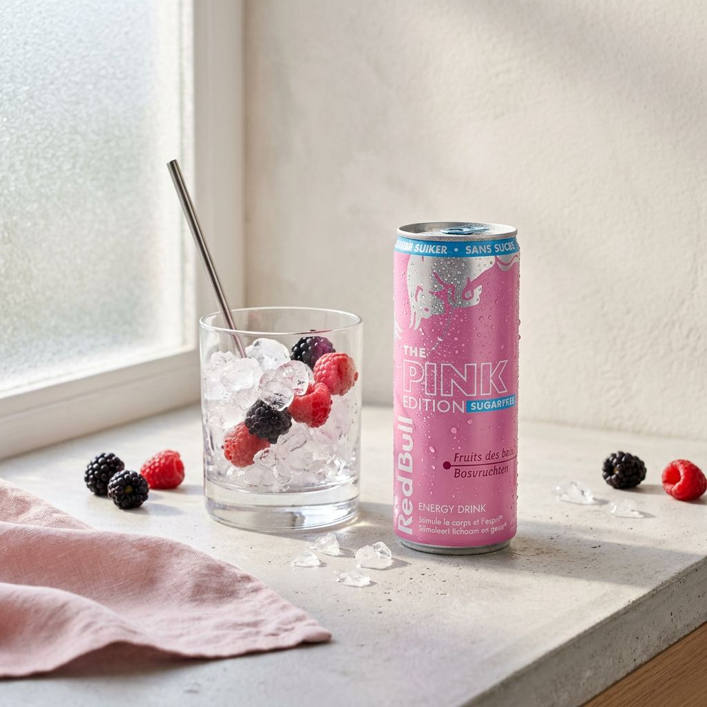 Red Bull Energy Edizione Rosa Frutti di Bosco Selvatici