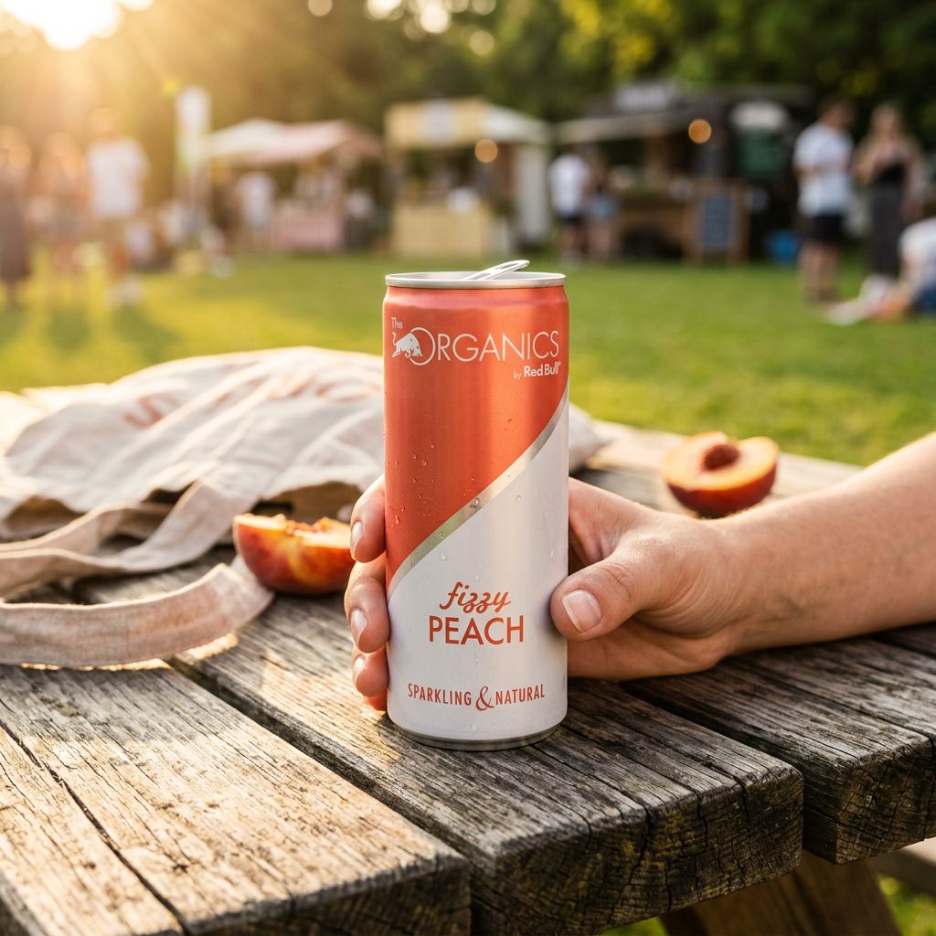 Red Bull Organics Pesca Frizzante