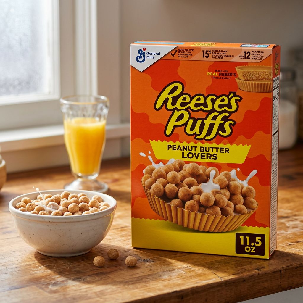 Reese's Puffs Amanti del Burro di Arachidi