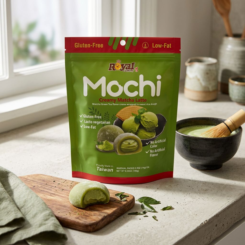 Royal Family Mochi Crema Latte Matcha