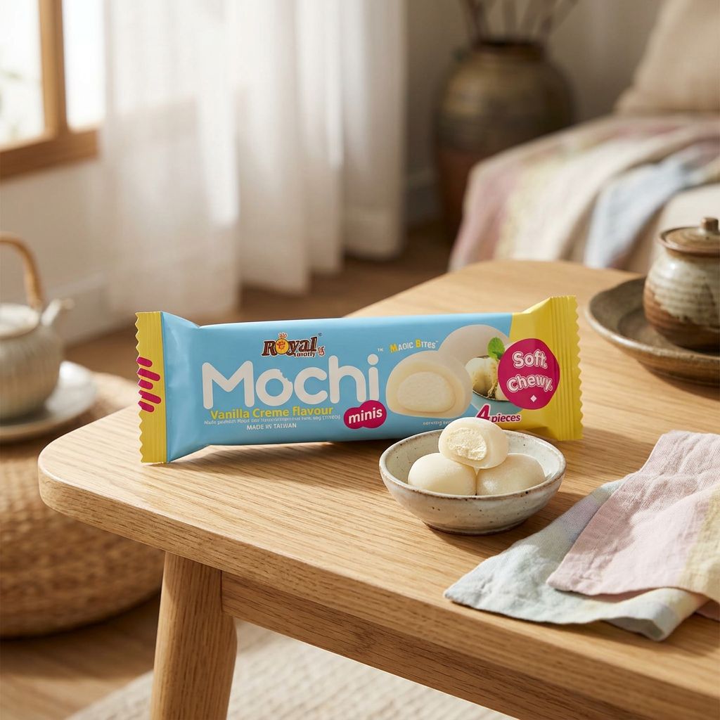 Royal Family Mochi Mini Crema alla Vaniglia