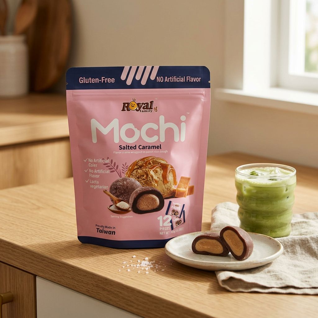 Royal Family Mochi Caramello Salato