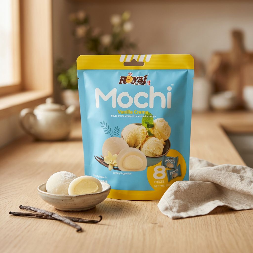 Royal Family Mochi Piccolo Crema Vaniglia