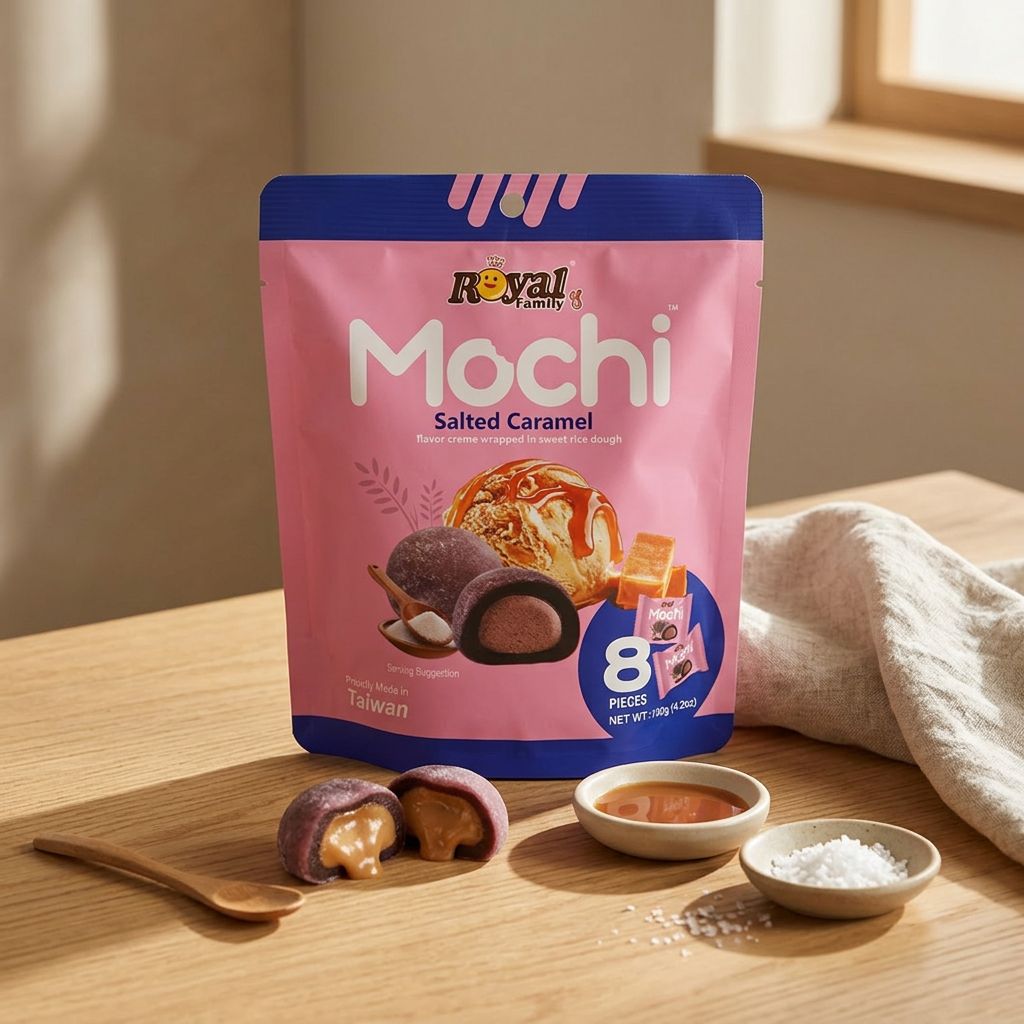 Royal Family Mochi Piccolo Caramello Salato