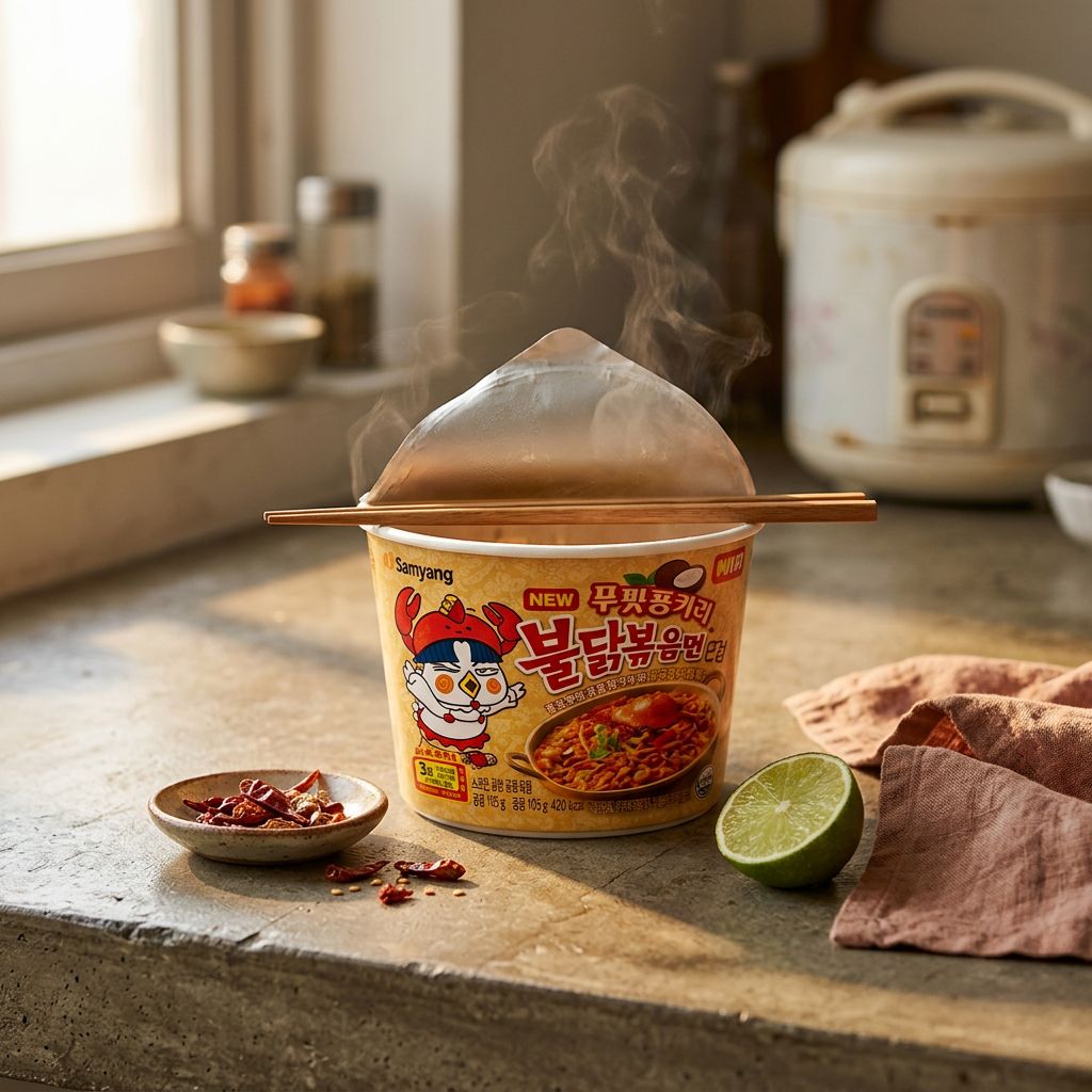 SAMYANG Buldak Gusto Poo Pat Pong Curry Ramen Cup