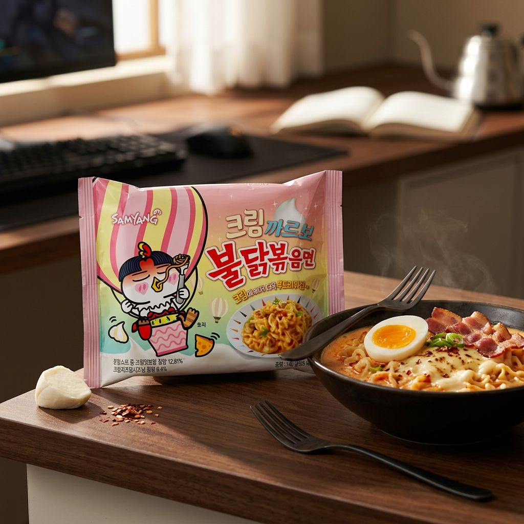 Samyang Ramen Hot Chicken Buldak Crema Carbo