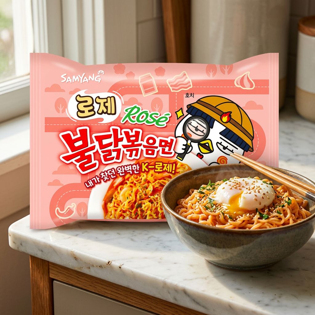Samyang Ramen Pollo Piccante Buldak Rosé